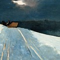 Sleigh Ride Painting by Winslow Homer Sleigh Ride Painting by Winslow Homer