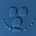Smily face made of water drops Photograph by Simon Bratt Smily face made of water drops Photograph by Simon Bratt
