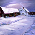 Snow Before Seven at Humpal's Home 2005 by Nancy Griswold