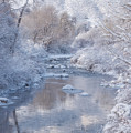 Snow Creek Photograph by Darren White Snow Creek Photograph by Darren White