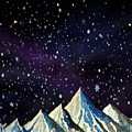 Snowfakes Digital Art by Kevin Middleton Snowfakes Digital Art by Kevin Middleton