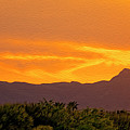 Sombrero Peak Sunset op6 Photograph by Mark Myhaver Sombrero Peak Sunset op6 Photograph by Mark Myhaver