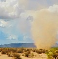 Sonoran Desert Dust Devil Photograph by Judy Kennedy Sonoran Desert Dust Devil Photograph by Judy Kennedy