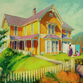 Sophie and Rose Painting by Steve Henderson Sophie and Rose Painting by Steve Henderson