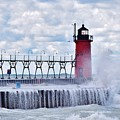 South Haven Lighthouse Photograph by Nicole Lloyd South Haven Lighthouse Photograph by Nicole Lloyd