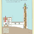 South Manitou Island Lighthouse Color Drawing by Jerry McElroy South Manitou Island Lighthouse Color Drawing by Jerry McElroy