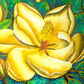 Southern Magnolia Painting by Daniel Jean-Baptiste Southern Magnolia Painting by Daniel Jean-Baptiste