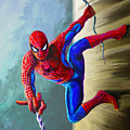 Spiderman Painting by Anthony Mwangi Spiderman Painting by Anthony Mwangi