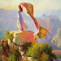 Spirit of the Canyon Painting by Steve Henderson Spirit of the Canyon Painting by Steve Henderson