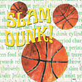 Sports Fan Basketball Painting by Debbie DeWitt Sports Fan Basketball Painting by Debbie DeWitt