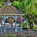 Spring At The Gazebo Photograph by Cathy Kovarik Spring At The Gazebo Photograph by Cathy Kovarik