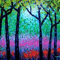 Spring Woodland Painting by John Nolan Spring Woodland Painting by John Nolan