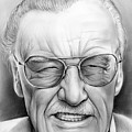 Stan Lee Drawing by Greg Joens Stan Lee Drawing by Greg Joens