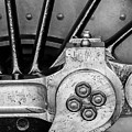 Steam Engine Wheel BW Photograph by Rick Deacon Steam Engine Wheel BW Photograph by Rick Deacon