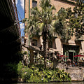 Steps to San Antonio Riverwalk by Steven Sparks
