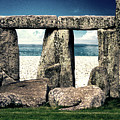 Stonehenge On The Beach Digital Art by Phil Perkins Stonehenge On The Beach Digital Art by Phil Perkins
