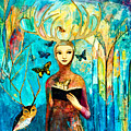 Story of Forest Painting by Shijun Munns Story of Forest Painting by Shijun Munns