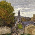 Street In Sainte Adresse by Claude Monet Street In Sainte Adresse by Claude Monet