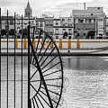 Streets of Seville - Calle Betis Photograph by AM FineArtPrints Streets of Seville - Calle Betis Photograph by AM FineArtPrints