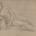Study Of A Female Nude by William Hogarth Study Of A Female Nude by William Hogarth