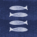 Summer Fish- Art by Linda Woods Mixed Media by Linda Woods Summer Fish- Art by Linda Woods Mixed Media by Linda Woods