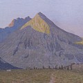 Sun on the tops Painting by MotionAge Designs Sun on the tops Painting by MotionAge Designs