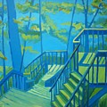 Suncook Stairwell by Debra Bretton Robinson Suncook Stairwell by Debra Bretton Robinson