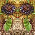 Sunflower Guards Digital Art by Becky Titus Sunflower Guards Digital Art by Becky Titus