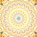 Sunflower Mandala- Abstract Art by Linda Woods Painting by Linda Woods Sunflower Mandala- Abstract Art by Linda Woods Painting by Linda Woods