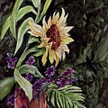Sunflower Still Life by Genie Morgan