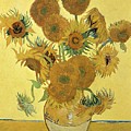 Sunflowers, 1888 Painting by Vincent Van Gogh Sunflowers, 1888 Painting by Vincent Van Gogh
