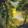 Sunglow Painting by Frank SantAgata Sunglow Painting by Frank SantAgata