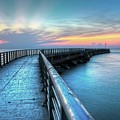Sunrise At Sebastian Inlet Photograph by Carol Montoya Sunrise At Sebastian Inlet Photograph by Carol Montoya