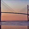 Sunrise at the Sidney Lanier Bridge Photograph by Farol Tomson Sunrise at the Sidney Lanier Bridge Photograph by Farol Tomson