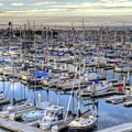 Sunrise on the Harbor by Mathias 