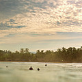 Sunrise Surfers Photograph by Nik West Sunrise Surfers Photograph by Nik West