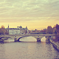Sunset Across The Seine by Melanie Alexandra Price