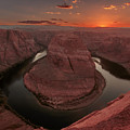 Sunset at Horseshoe Bend Photograph by Susan Rissi Tregoning Sunset at Horseshoe Bend Photograph by Susan Rissi Tregoning