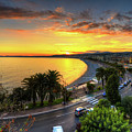 Sunset At Nice Photograph by Yhun Suarez Sunset At Nice Photograph by Yhun Suarez