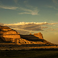 Sunset At Scotts Bluff National Monument Photograph by Ed Peterson