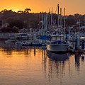 Sunset at the Marina Photograph by Derek Dean Sunset at the Marina Photograph by Derek Dean