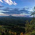 Sunset In Bohemian Switzerland Photograph by Andreas Levi