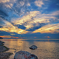 Sunset in Wading River by Rick Berk