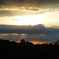 Sunset Through the Dark Photograph by Vic Ritchey Sunset Through the Dark Photograph by Vic Ritchey
