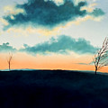 Sunset upon Tuscarora Mountain Painting by Christopher Shellhammer Sunset upon Tuscarora Mountain Painting by Christopher Shellhammer