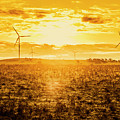 Sunsets and golden turbines Photograph by Jorgo Photography Sunsets and golden turbines Photograph by Jorgo Photography