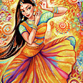 Sunshine Dance Painting by Eva Campbell Sunshine Dance Painting by Eva Campbell