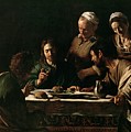 Supper at Emmaus Painting by Michelangelo Merisi da Caravaggio Supper at Emmaus Painting by Michelangelo Merisi da Caravaggio