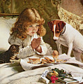 Suspense Painting by Charles Burton Barber Suspense Painting by Charles Burton Barber