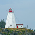 Swallowtail Lighthouse Photograph by Thomas Marchessault Swallowtail Lighthouse Photograph by Thomas Marchessault